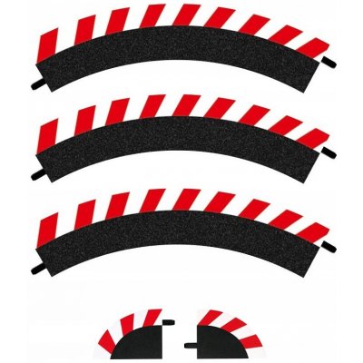 Carrera 20561 Vnější krajnice pro zatáčku 1 60 – Zboží Mobilmania