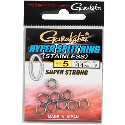 Gamakatsu Kroužky Hyper Split Ring 12 mm 83 kg – Hledejceny.cz