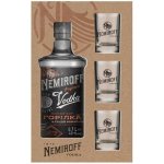 Nemiroff Original 40% 0,7 l (dárkové balení 3 sklenice) – Hledejceny.cz