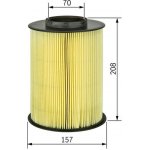 Vzduchový filtr BOSCH F 026 400 492 – Hledejceny.cz