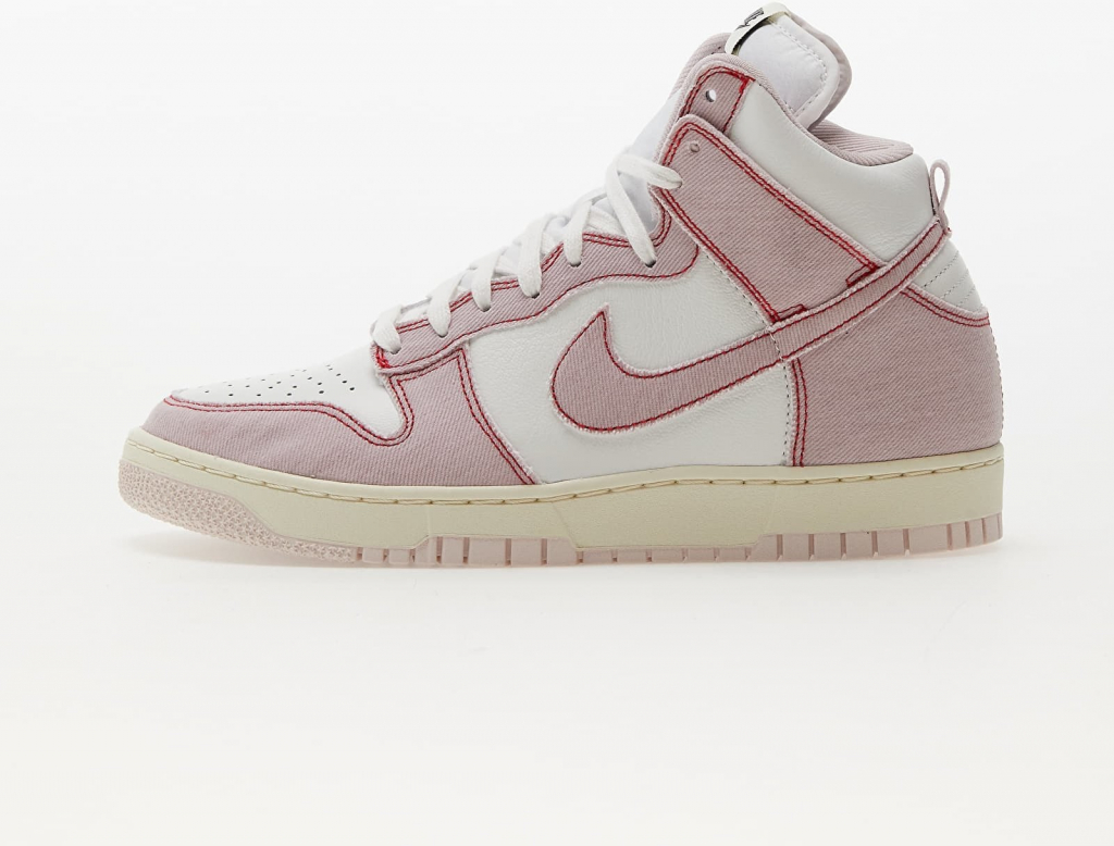 Nike Dunk High 85 Summit White/ Barely Rose University red