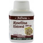 MedPharma Kyselina listová 800 µg 107 tablet – Hledejceny.cz