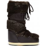 Moon Boot Icon Faux Fur brown – Zboží Dáma