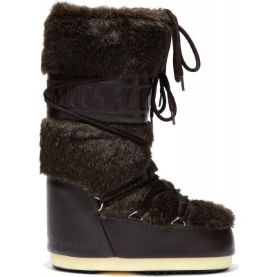 Moon Boot Icon Faux Fur brown – Zbozi.Blesk.cz