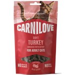 CARNILOVE Cat SOFT Snack Turkey enriched with Catnip 50 g – Hledejceny.cz