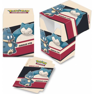 Ultra Pro Pokémon TCG Snorlax & Munchlax krabička – Zboží Mobilmania