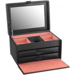 Friedrich Lederwaren šperkovnice Mandala 20128 2 černá – Zboží Dáma