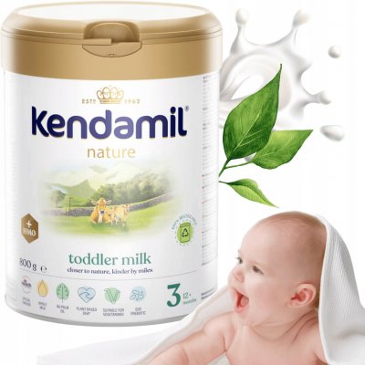 Kendamil 3 Nature HMO+ 800 g – Zboží Mobilmania