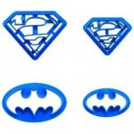 Vykrajovátka Superman a Batman Cakesicq – Hledejceny.cz
