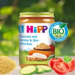 HiPP Bio Kuskus se zeninou a kuře 220 g – Zboží Dáma