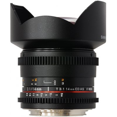 Samyang 14mm T3.1 VDSLR ED AS IF UMC Nikon F-mount
