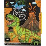 Grafix Škrabací a vymalovávací obrázky 10 listů dino – Hledejceny.cz