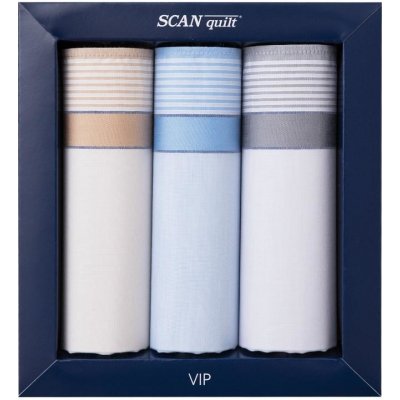 SCANquilt pánské kapesníky VIP 3 ks G104 – Zboží Dáma