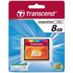 Transcend CompactFlash 8 GB TS8GCF133 – Zboží Živě