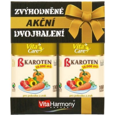 VitaHarmarmony Beta karoten 10000 Promo 100+100 tablet – Hledejceny.cz
