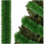 SPRINGOS Vánoční řetěz Girlanda Premium 6m zelená – Zboží Dáma