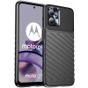 Pouzdro a kryt na mobilní telefon Motorola Hurtel Thunder Case Motorola Moto G13 silikonové pancéřové pouzdro černé 5907769353260