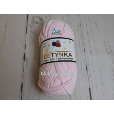 Příze Betynka světle růžová - 303 – Zboží Dáma