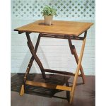 Dřevěný skládací stolek Countryside HQ-087796 – Zboží Dáma