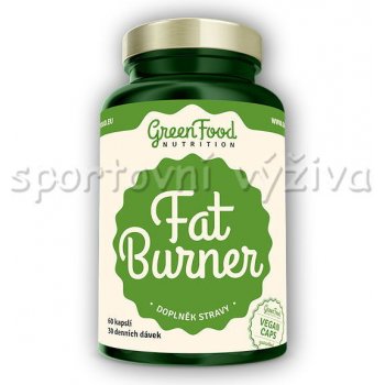 GreenFood Fat Burner vegan 60 kapslí