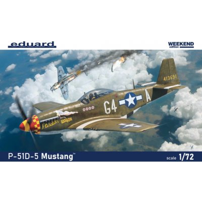 Eduard North American P 51D 5 Mustang WEEKEND edition 1:72 – Hledejceny.cz