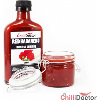 The ChilliDoctor s.r.o. Red Habanero mash se semínky 200 ml