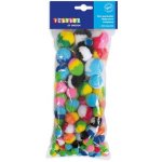 Playbox Bambulky barevné 100 ks – Hledejceny.cz