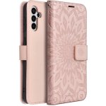 Pouzdro Forcell MEZZO Xiaomi Redmi 9C, 9C NFC, mandala rose zlaté – Zbozi.Blesk.cz