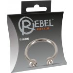 Rebel Glans Ring Silver Rebel – Zboží Mobilmania