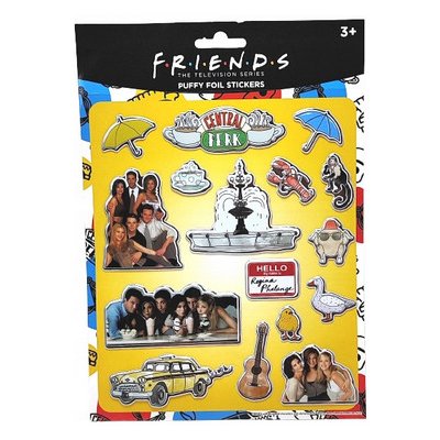 Konvexní samolepky (nafouklé) Friends - 2783845 – Sleviste.cz