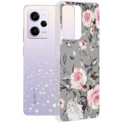 Techsuit - Marble Series Xiaomi Redmi Note 12 Pro / Poco X5 Pro 5G - Bloom of Ruth Gray