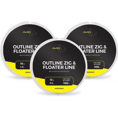 Avid Carp Outline Zig & Floater Line 100m 0,33mm – Hledejceny.cz