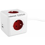 Cubenest PowerCube Extended USB A+C PD 20 W Red 6974699971009 – Zbozi.Blesk.cz