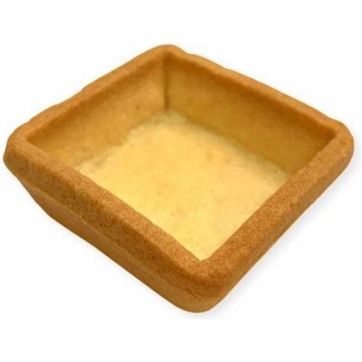 Dortisimo Košíček na tartaletky čtvercový máslový světlý 4,5 cm 20 ks – Zboží Dáma