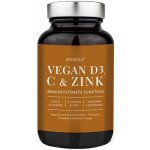 Nordbo Vegan D3, C & Zinek 90 kapslí – Hledejceny.cz