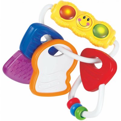 HOLA Kousátko/chrastítko Klíče – Zboží Mobilmania