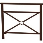 Procity Zábradlí Benátky 1000 mm hnědá RAL8017 – Hledejceny.cz