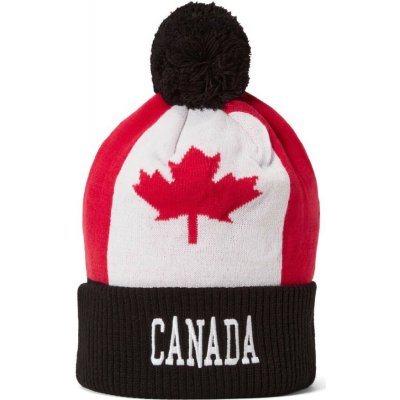 CCM Pánská zimní čepice Pom Flag Team Canada – Hledejceny.cz