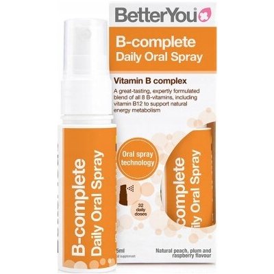 BetterYou Komplex vitamínů skupiny B ve spreji (25 ml) – Hledejceny.cz