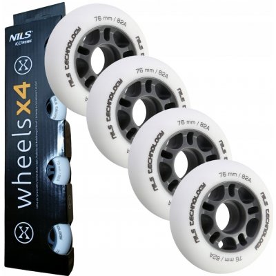 Nils Extreme PU 76 mm 82A 4 ks – Zboží Dáma