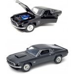 Welly 1969 Ford Mustang Boss 429 Černá 1:24 – Sleviste.cz