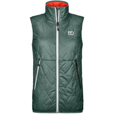 Ortovox Swisswool Piz Vial Vest světle zelená – Zboží Mobilmania