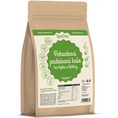 GreenFood Pohanková proteinová kaše bez lepku a laktózy 500g – Hledejceny.cz