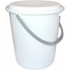 Úklidový kbelík Petra Plast Vědro s víkem 10 l šedá