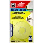 Den Braven Páska oboustranná 19 mm x 2,5 m nano clear – Zboží Mobilmania