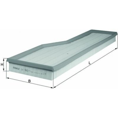 KNECHT Vzduchový filtr LX5821 – Hledejceny.cz