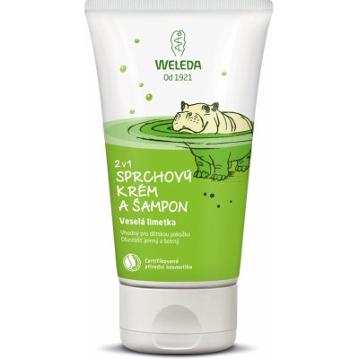 Weleda 2v1 sprchový krém a šampon Veselá limetka 150 ml – Zboží Mobilmania