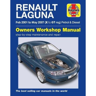 Renault Laguna Petrol and Diesel Owners Workshop Manual 2001-2005 – Zboží Mobilmania