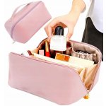 Amaza Rose R dámská kožená kosmetická taštička růžová – Zbozi.Blesk.cz