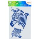 Šablona Zebra 2 20 x 30 cm plast